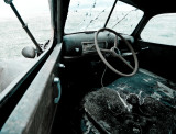 Truck interior (47 Ford?)