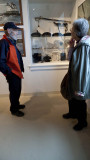 Conversation time at the end of the visit.