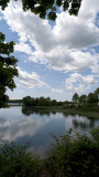 The river is lovely and still tidal here.