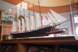 A shipbuilding tradition is reflected in displays.