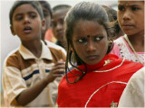 Young girl staring-Puri