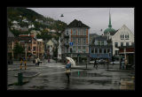 Bergen,rainy day