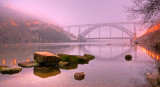 Rio Douro e ponte Luiz I
