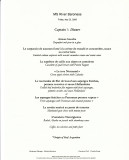 River Baroness - Menu
