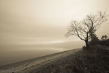 Brouillard dans la Baie du Soleil Couchant_Fog on the Baie du Soleil Couchant