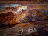 rusty layers