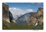 Yosemite Valley From Tunnel View