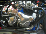 1132 Side view of timing cover with tach drive in place