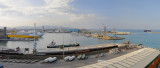 Livorno Italy - Panorama of the harbor