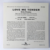 Elvis Presley, Love Me Tender EP (PS back)