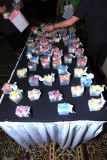 Gifts given out at Joanne Toft's pre-convention event.