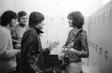 Ray Davies in Reed College locker room