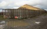 Pots ready for transport to the vessel