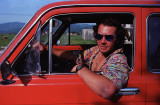 Brauchli in his Lada Niva