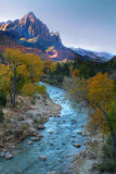 Virgin River and Watchman Peak