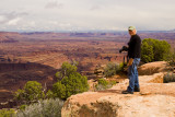Charlie at Grand View Point