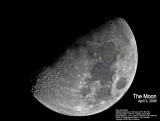 Moon, April 3, 2009