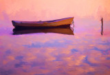Boat On Pink Clouds