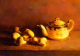 Mushrooms and Teapot