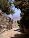 View along the Punic Walls