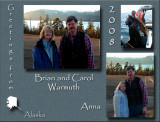 Brian and Carol Warmuth with daughter, Anna