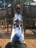 sliding...