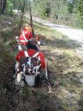 Stridspaus på norska sidan