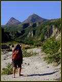 Hiking up Pinatubo