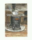 Kettle on a stove