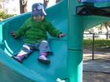 Zoe on Slide