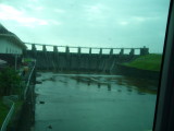 Overflow Spillway from Bridge Over Canal