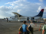 Plane Back to Panama City