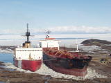 Coast Guard cutter and Gianella , the fuel tanker annual refueling.JPG