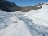 Toe of glacier and West Lobe of Lake Bonney.JPG