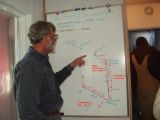 John discussing search pattern through heavily crevassed area.JPG