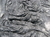 Ropey pahoehoe surface flow