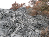 Easy-travel, metallic-smelling pahoehoe