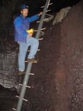 He and parents lightly developed cave section for tours