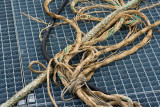 ropes on grille