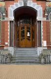 Nieuwsblad van het Noorden, entrance