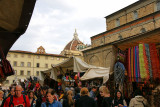 looking back at the Duomo