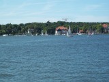 A perfect day for sailing on the Wannsee Berlin GER