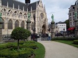 Place Du Petit Salbon Klevie Zavel with Our Lady of the Salbon Chruch Brussels BEL