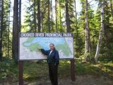 On our way to Dawson Creek...I am NOT lost - Im right here