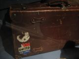 Old bag with United Sticker