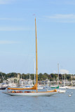Sailboat in Newport Harbor