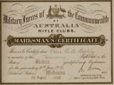 Cyrus Alvess Marksmans Certificate
