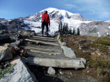 hiking mt rainier