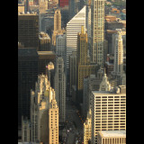 Early skyscrapers along Michigan Avenue