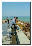 Fishing at Lake Balaton